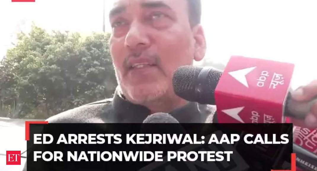 ED arrests Kejriwal: Now Delhi CM’s family put under house arrest, says AAP Minister Gopal Rai – The Economic Times Video