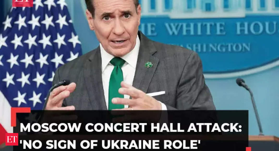 Moscow concert hall attack: 'No sign of Ukraine role', says White House