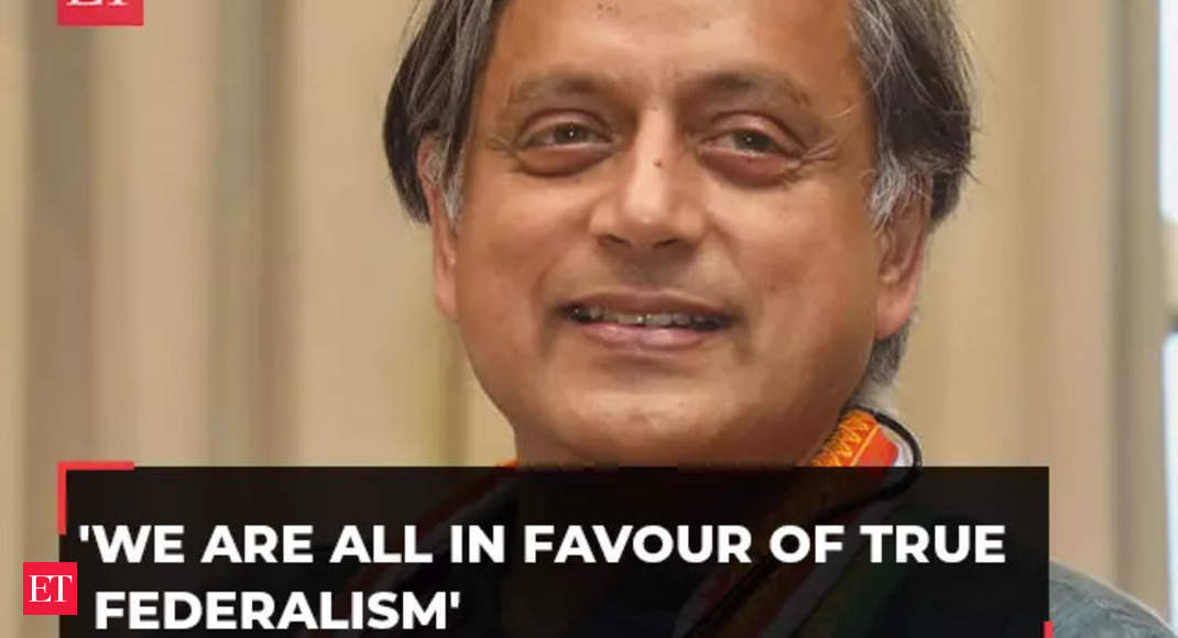Shashi Tharoor on Kerala Govt moves SC against President withholding assent for 4 Bills – The Economic Times Video