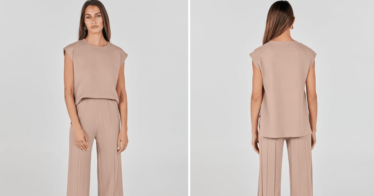 This Travel Lounge Outfit Channels Quiet Luxury